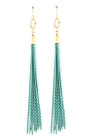  Turquoise Tassel Earrings