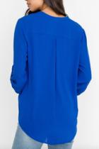  Stacey V-neck Tunic Top