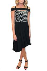  Asymmetrical Black Dress