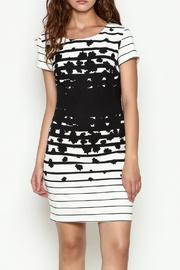  Strip Fitted Dress