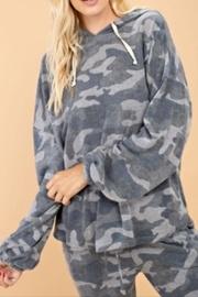  Camo Printed Hoodie