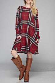  Plaid Tunic Dress