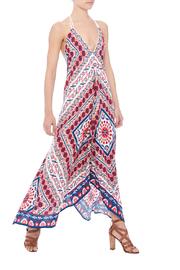  Tie Up Maxi Dress