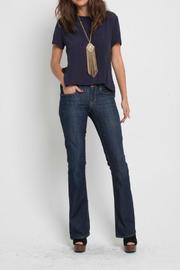  Navy Lace Top