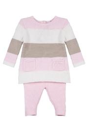  Tri Color Sweater Set