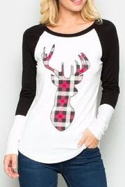  Deer Print Top