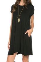  T-shirt Pocket Dress