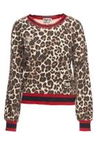  Leopard Print Sweatshirt
