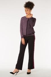  Geo-printed Blouse