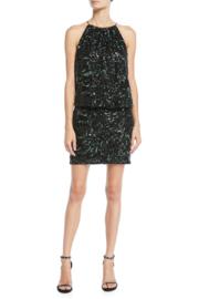  Beaded Blouson Dress