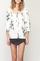  Botanical Print Top