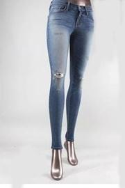  Vintage-wash Skinny Jean