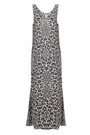 Leopard Maxi Dress