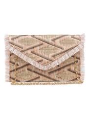  Pink Fringe Clutch