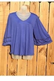  Stylish Blue Top