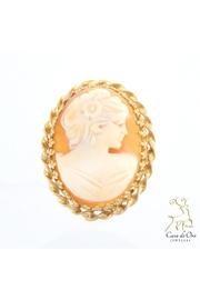  Carnelian Cameo Pendant