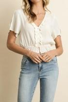  Mini Ruffle Blouse
