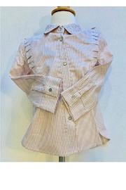  Striped Sparkle Polo