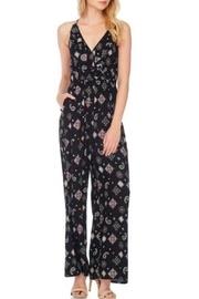  Printed Ruffle Jumpsuit
