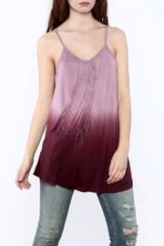  Purple Ombre Tunic Top