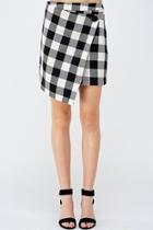  Plaid Grid Skirt