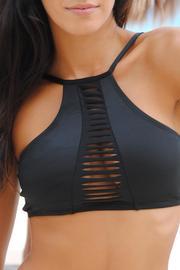  Sexy Black Crop-top