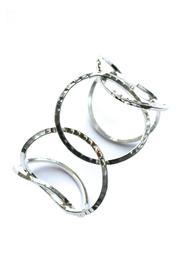  Circles Silver-overlay Cuff