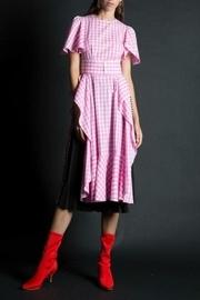  Gingham Smock Dress
