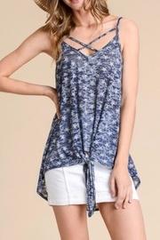  Burnout Star-print Tank
