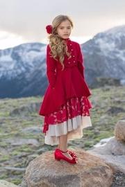  Red Holiday Coat
