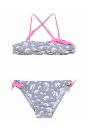 Grey Printed Swimsuit