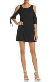  Cold-shoulder Swing Dress