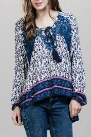 Floral Border Top