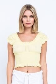  Buttermilk Crop Top