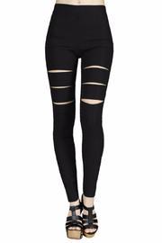  Black Slashed Jean