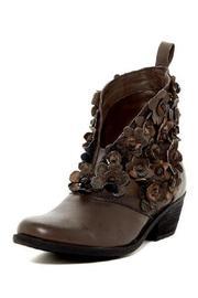  Flowered V Cut Bootie