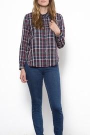  The Kaia Buttondown Top
