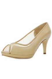  Nude Peep-toe Pump