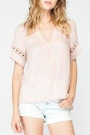  Crochet Pink Top