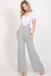  Wide-leg Suspender Jumpsuit