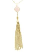 Pink Tassel Necklace