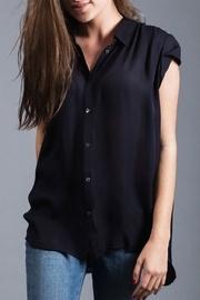  Button-down Muscle Blouse