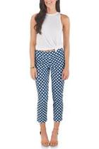  Cropped Lattice Pants