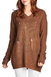  Chocolate Knit Sweater