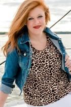  Leopard Sleeveless Top