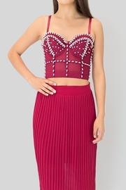  Crop Top Bordado