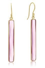  Raspberry Quartz Earrings