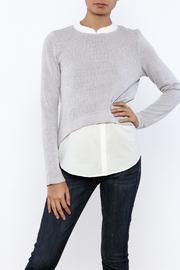  Collared Sweater Shirt