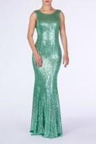  Sequin Prom Gown