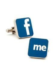  Facebook Me Cufflinks